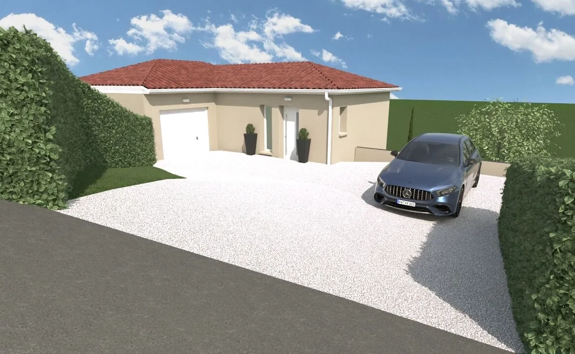 Belle maison neuve à Saint Appolinaire - 100 m², construction RE2020, terrain de 655 m² 