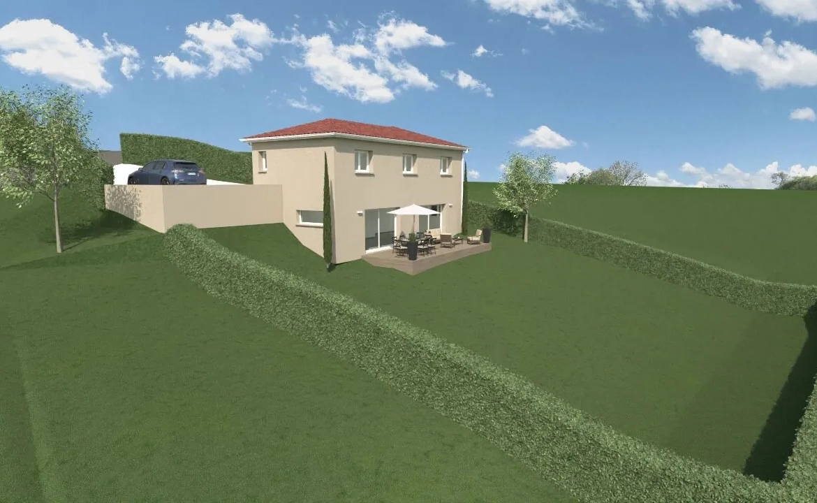 Belle maison neuve à Saint Appolinaire - 100 m², construction RE2020, terrain de 655 m² 