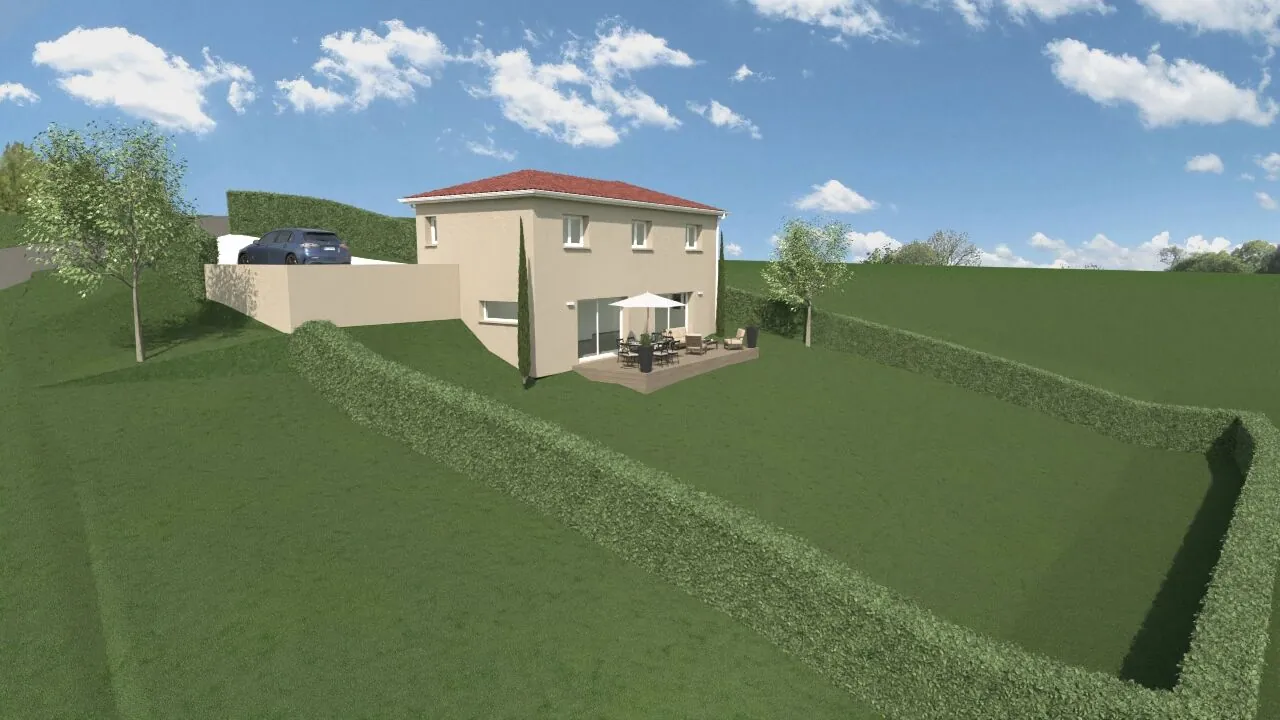 Belle maison neuve à Saint Appolinaire - 100 m², construction RE2020, terrain de 655 m² 