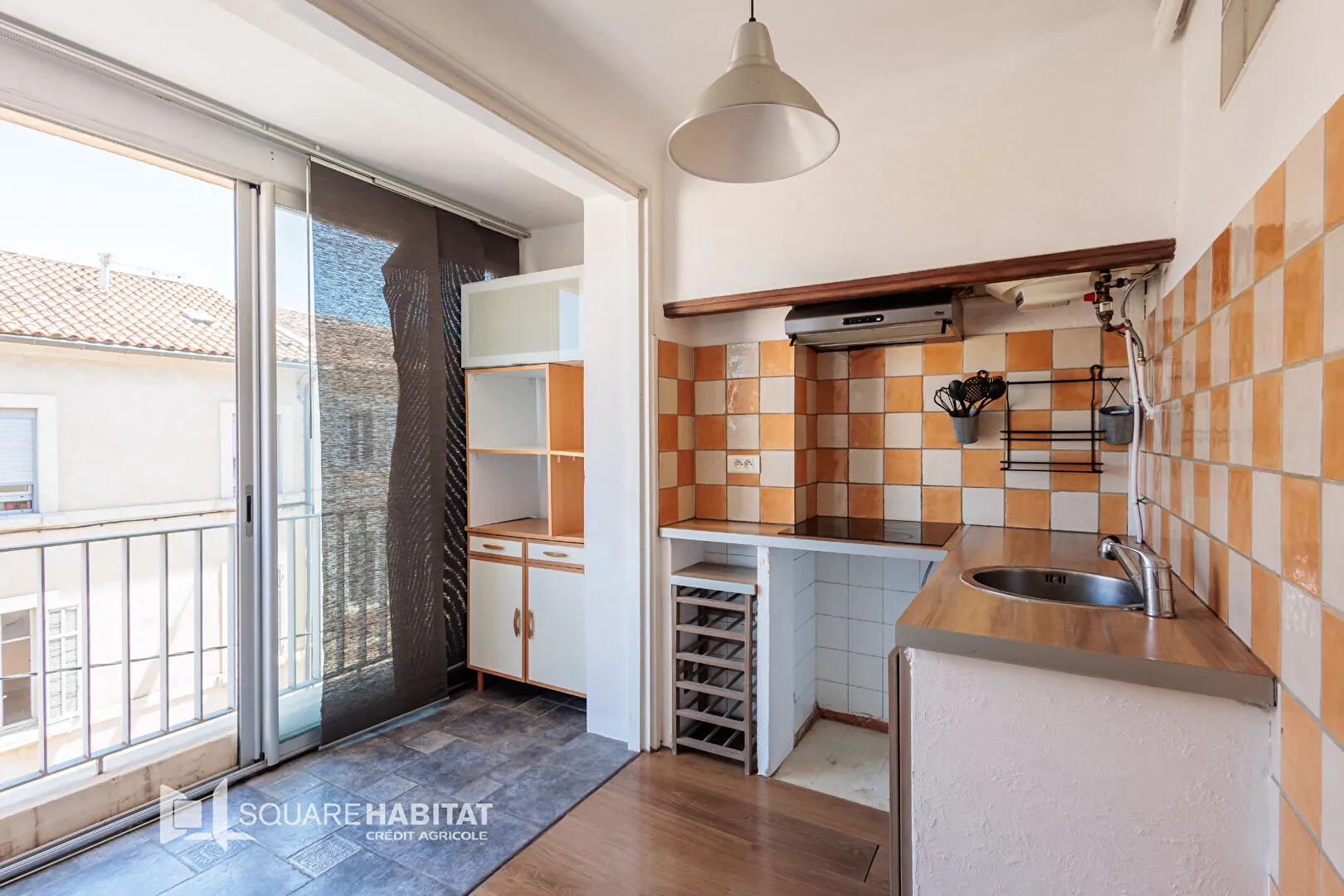 Appartement 2 pièces à Cavaillon avec balcon, cave et chauffage collectif 