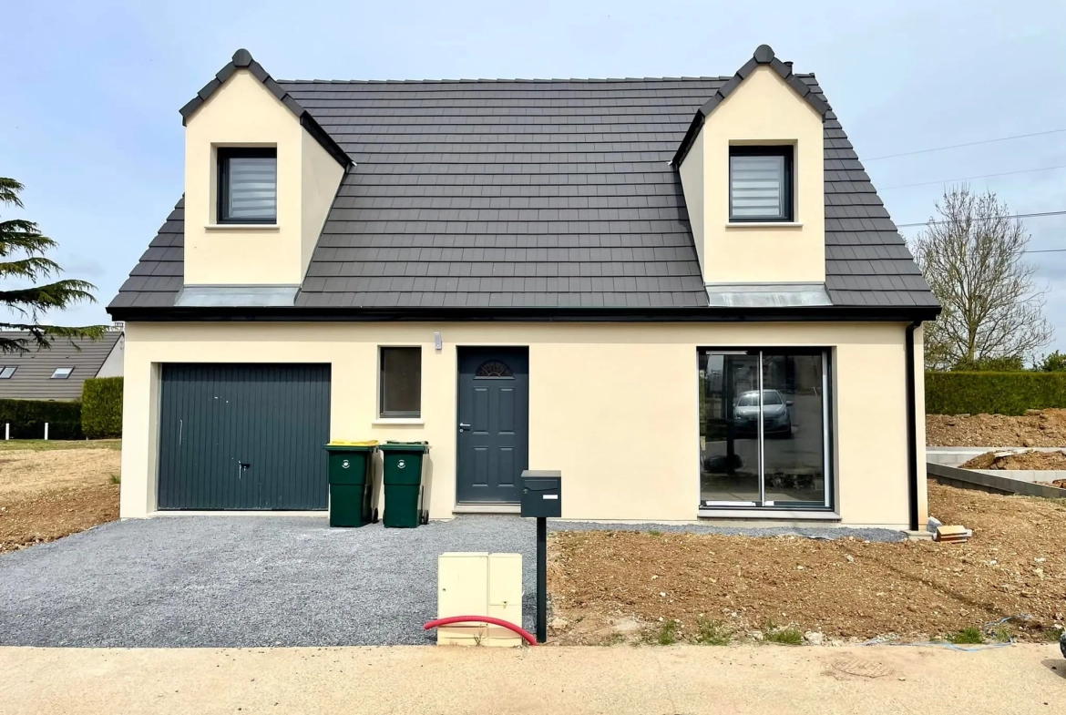 Maison neuve à Naours avec garage et efficacité énergétique optimale 