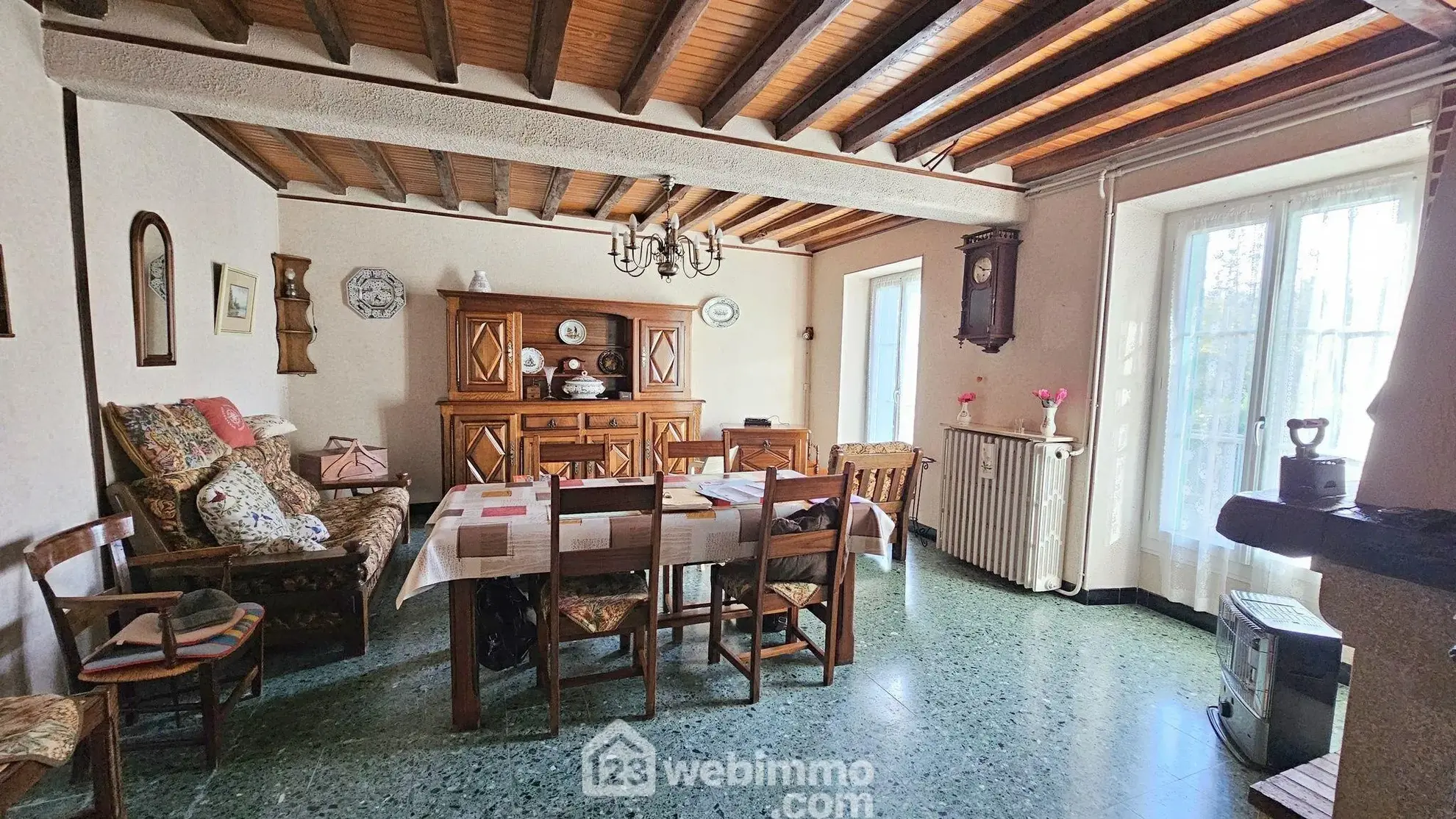 Charmante maison en pierre de 100 m² avec terrain à Milly-la-Forêt 