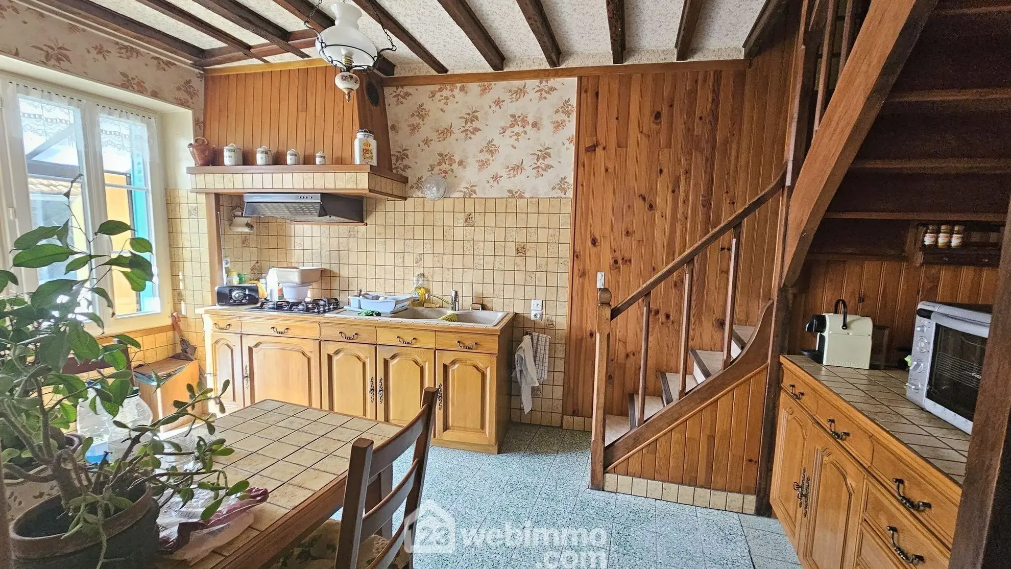 Charmante maison en pierre de 100 m² avec terrain à Milly-la-Forêt 