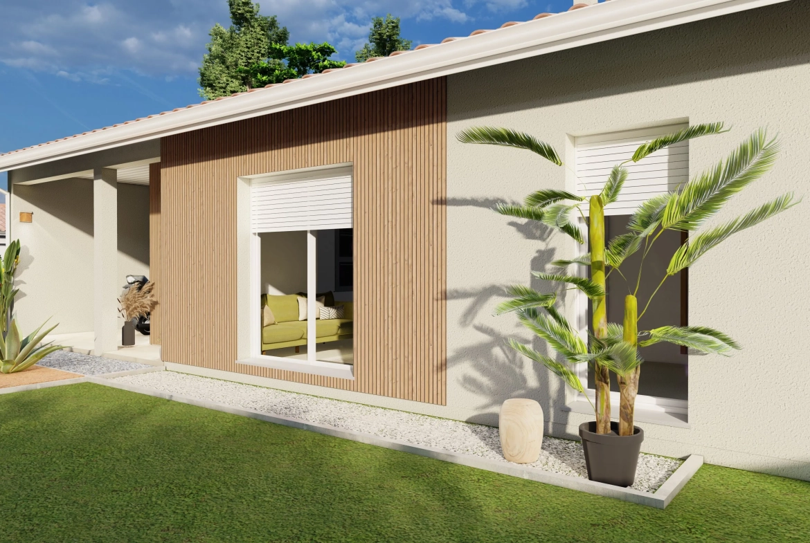 Maison neuve moderne avec 3 chambres à Vielle-Saint-Girons proche de l'océan 
