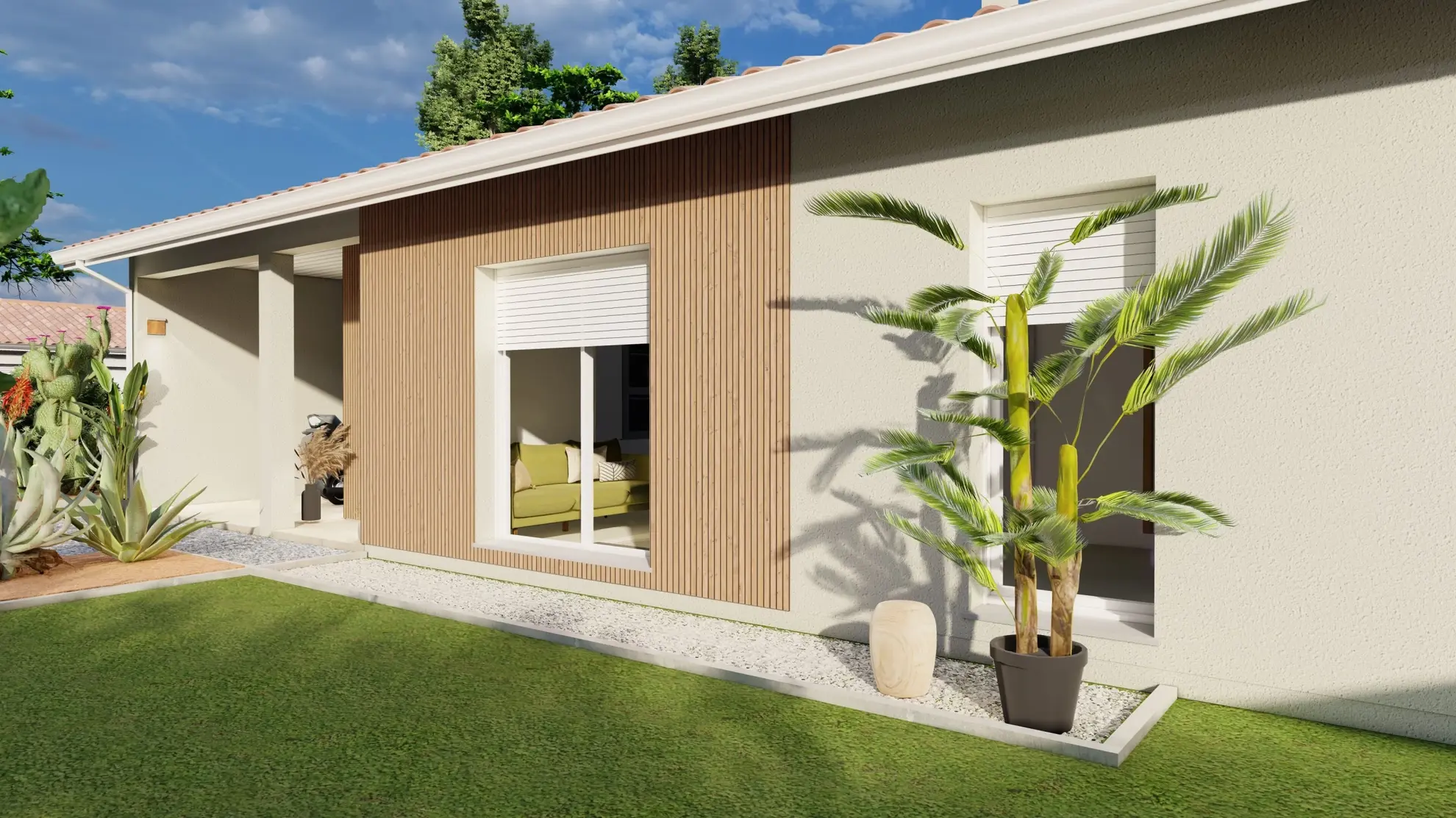 Maison neuve moderne avec 3 chambres à Vielle-Saint-Girons proche de l'océan 