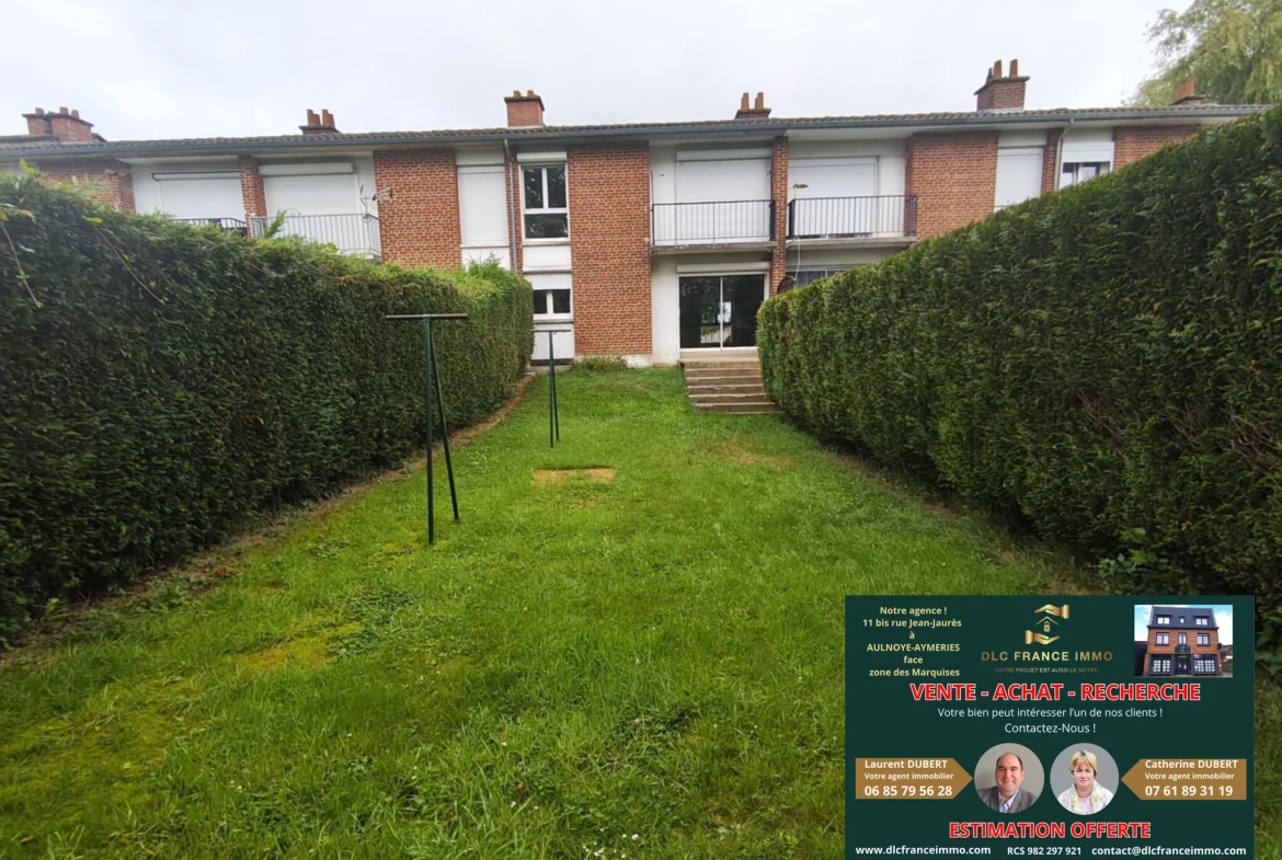 Belle maison 3 chambres avec jardin et garage à Pont-sur-Sambre 