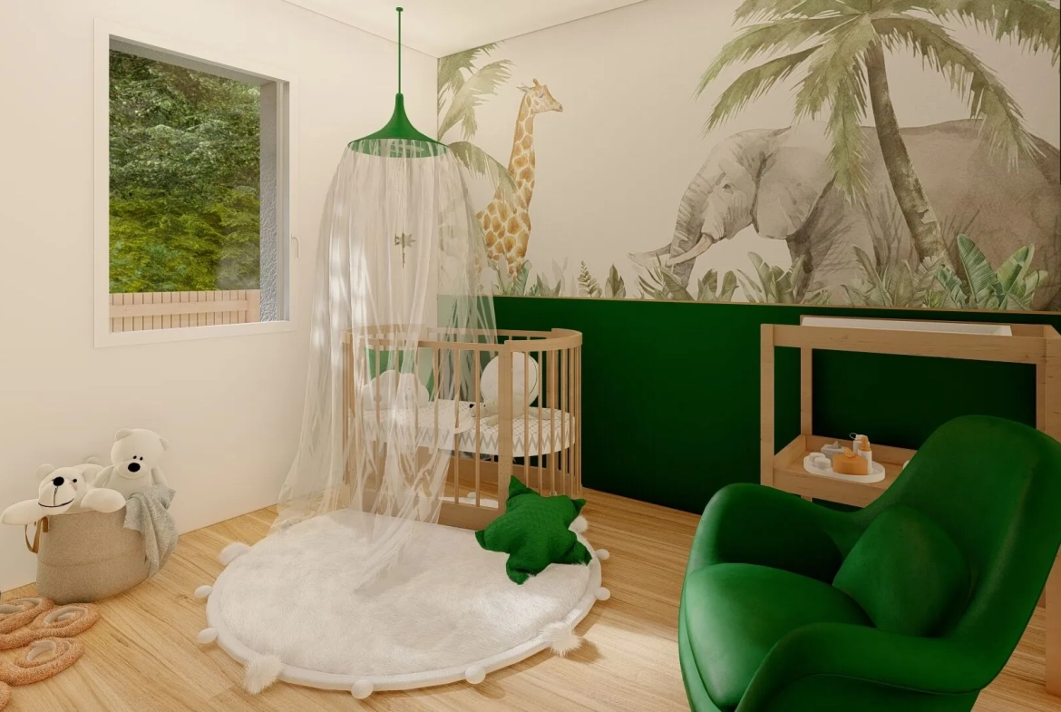 Maison neuve 3 chambres avec garage à Bahus-Soubiran proche du golf 