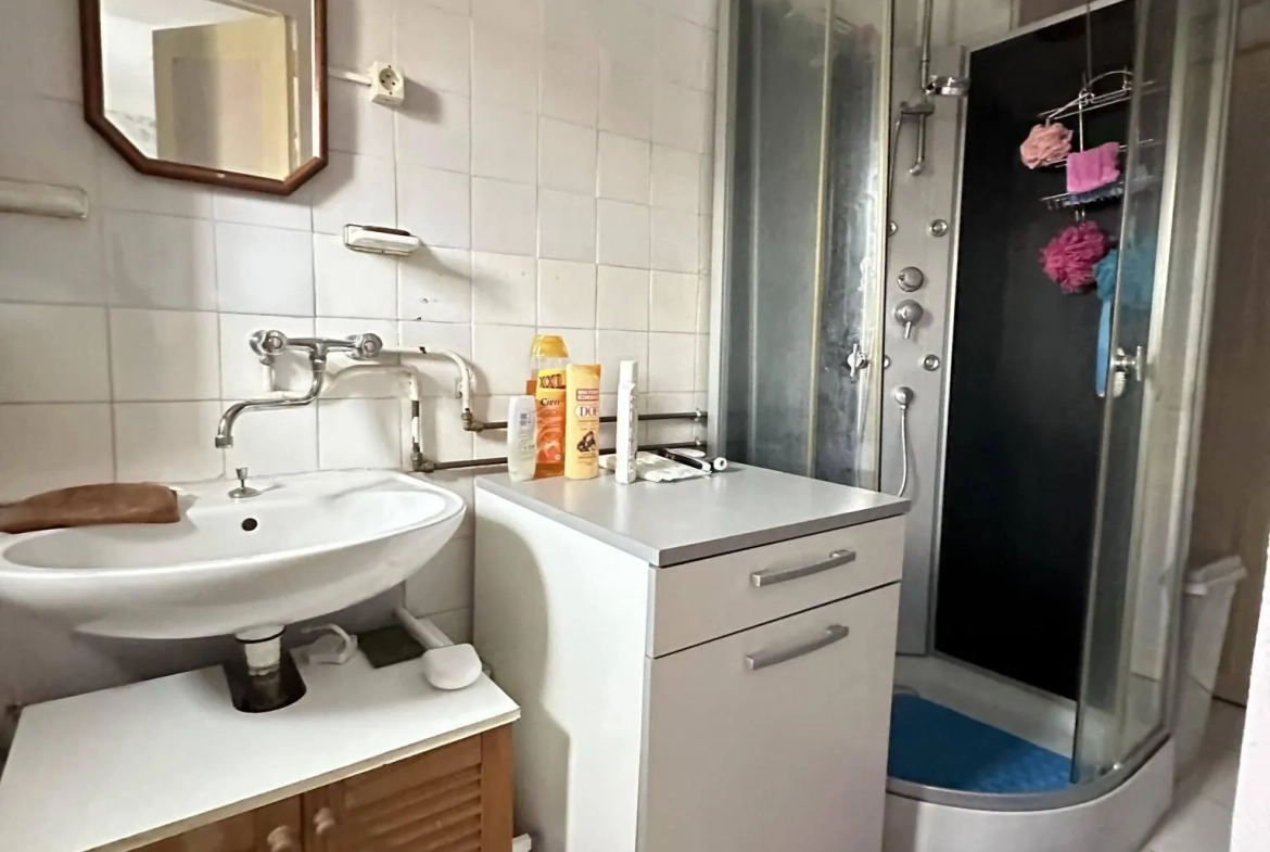 Ensemble immobilier à Crépy de 218 m² avec deux maisons et appartement loué 