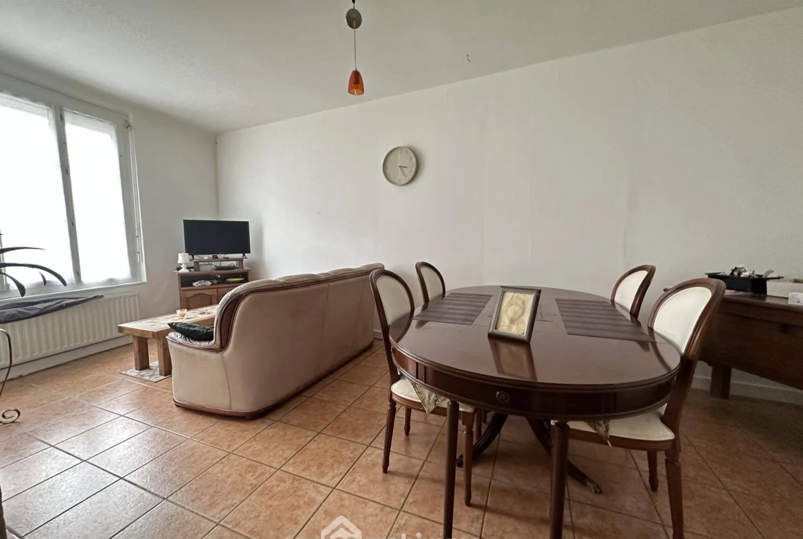 Bel appartement de ville de plain-pied avec 2 chambres à Crépy 