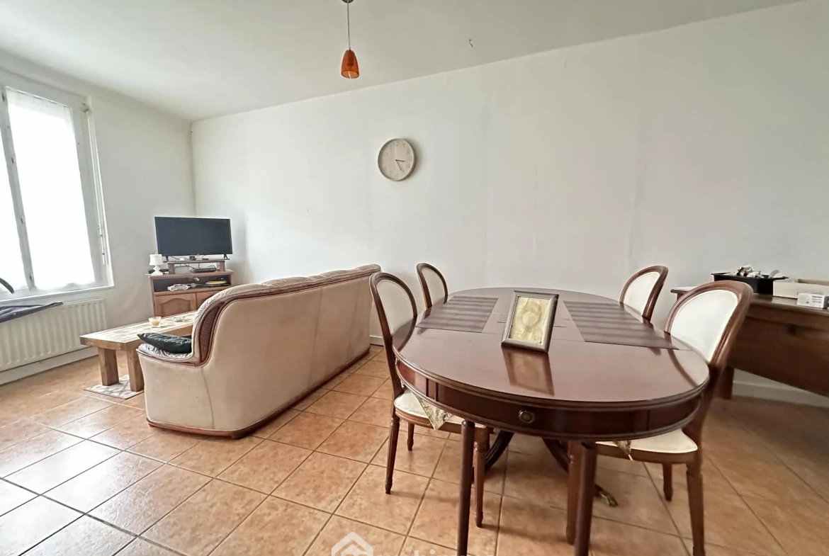 Bel appartement de ville de plain-pied avec 2 chambres à Crépy 
