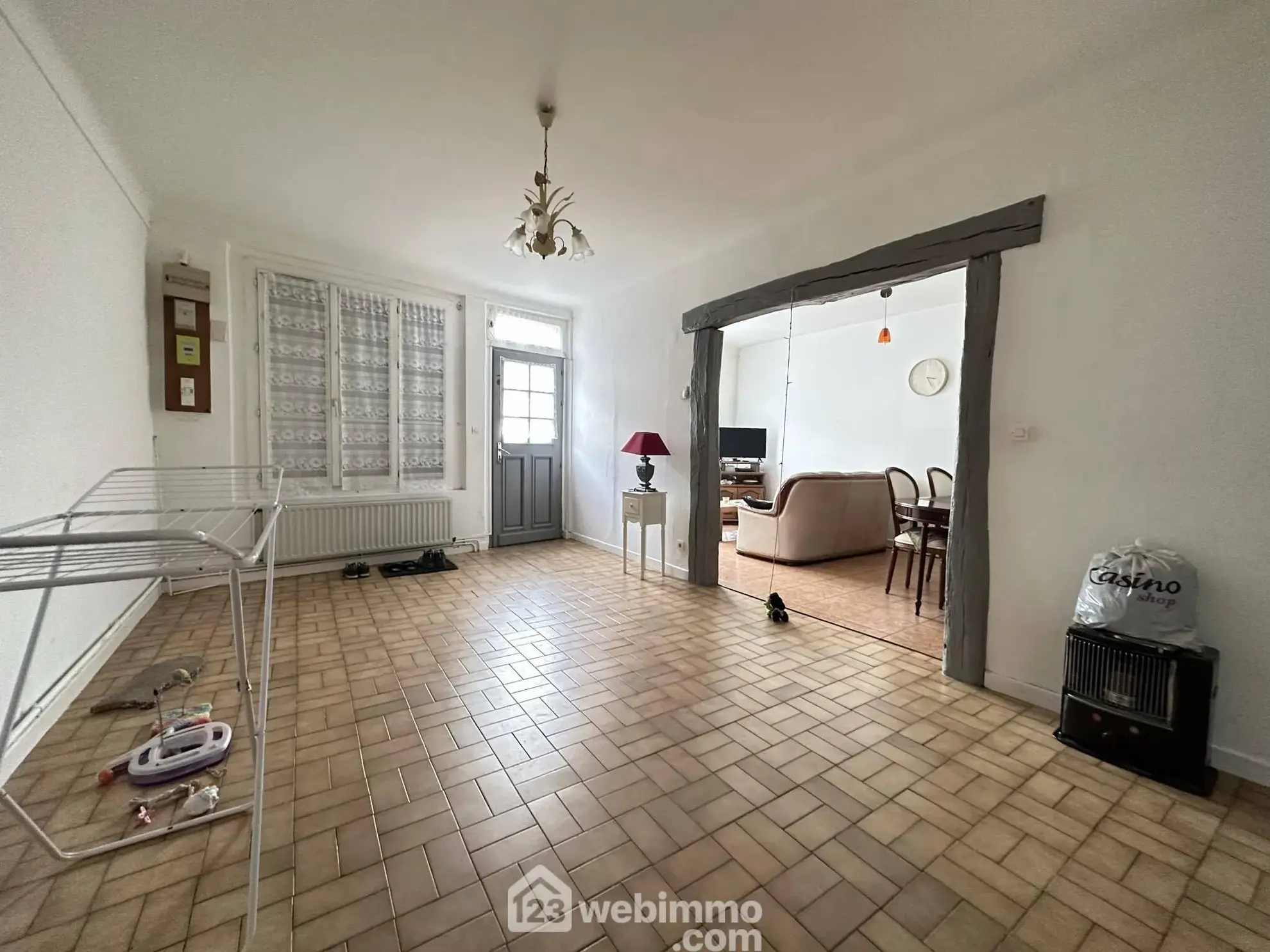 Bel appartement de ville de plain-pied avec 2 chambres à Crépy 