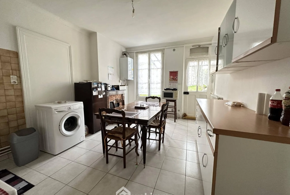 Bel appartement de ville de plain-pied avec 2 chambres à Crépy 