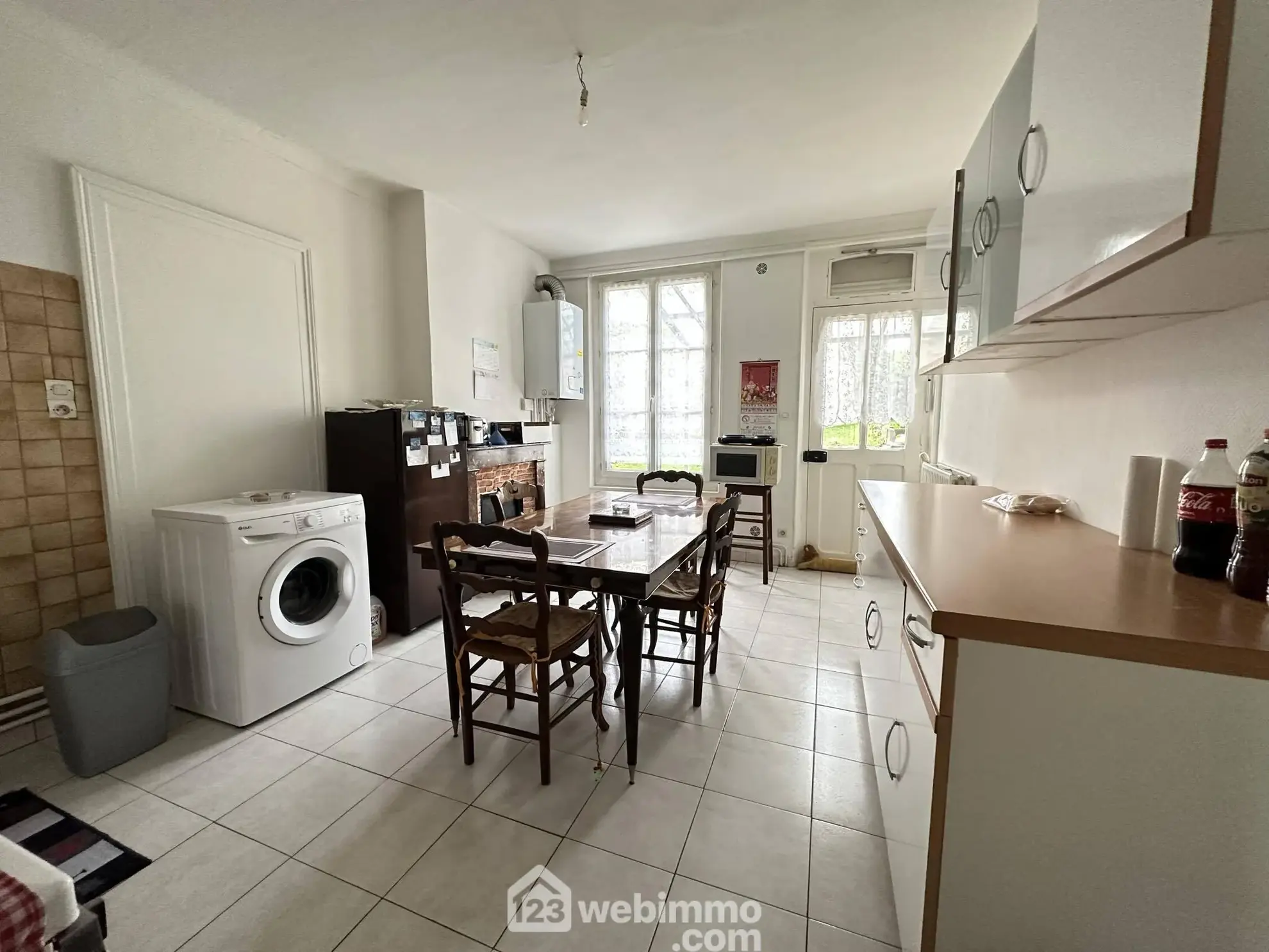 Bel appartement de ville de plain-pied avec 2 chambres à Crépy 