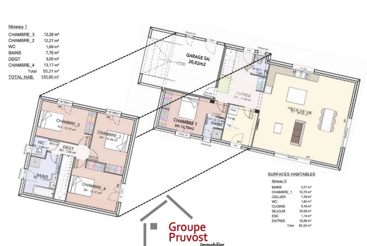 Terrain de 845 m² avec permis de construire à Vaugneray, proche Grézieu-la-Varenne 