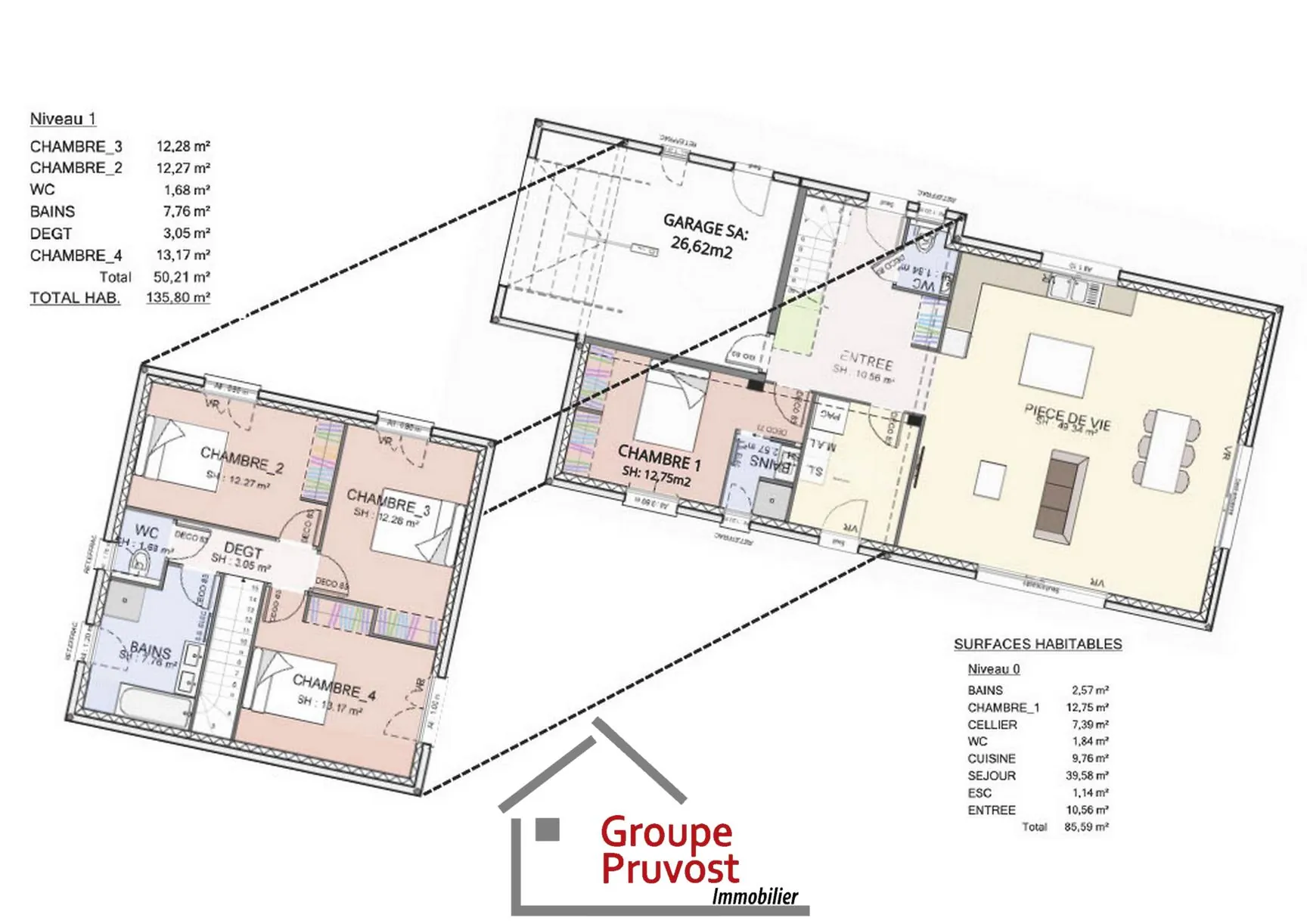 Terrain de 845 m² avec permis de construire à Vaugneray, proche Grézieu-la-Varenne 