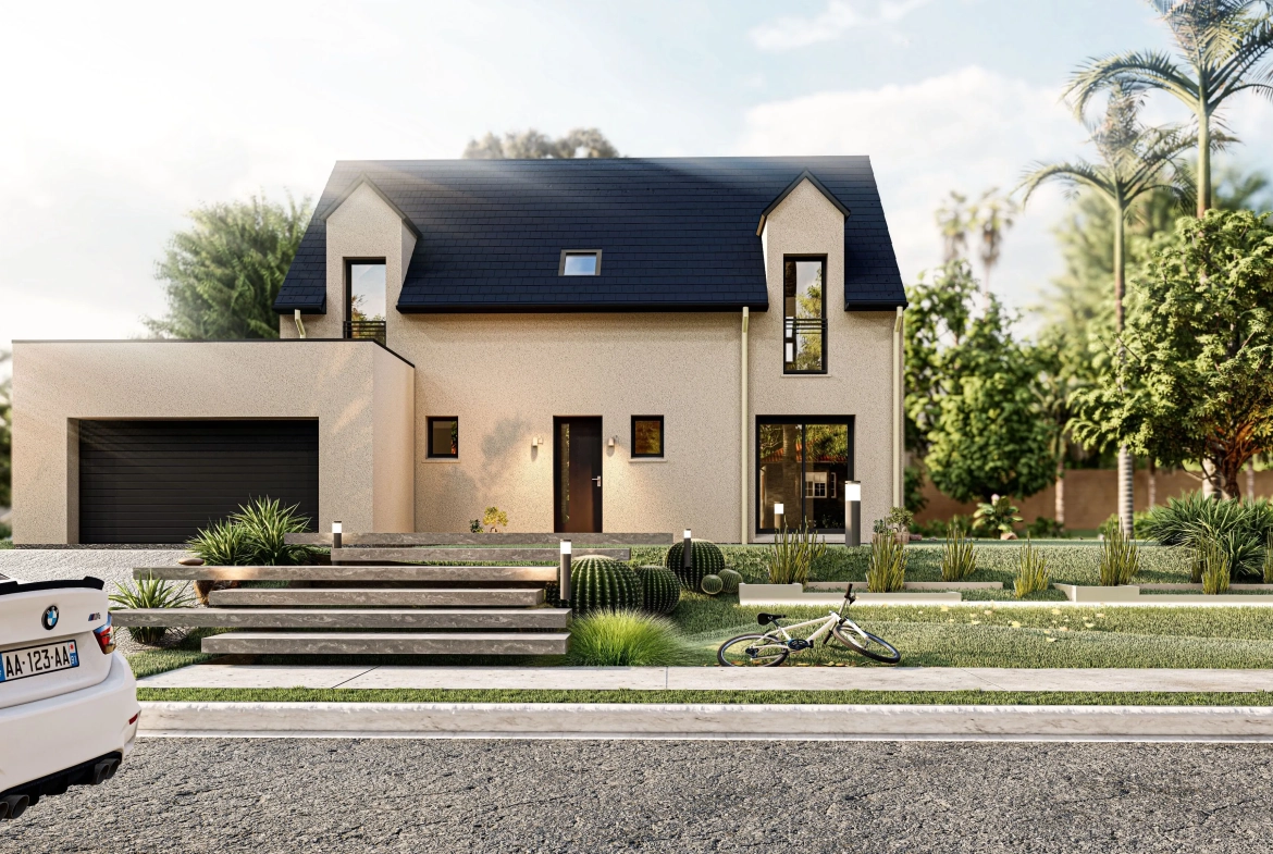 Maison avec terrain à Beynes – 4 chambres, environnement calme et exposition idéale 