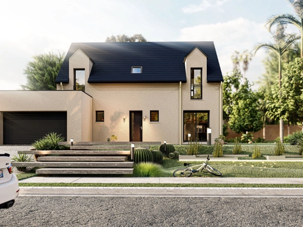 Maison avec terrain à Beynes – 4 chambres, environnement calme et exposition idéale
