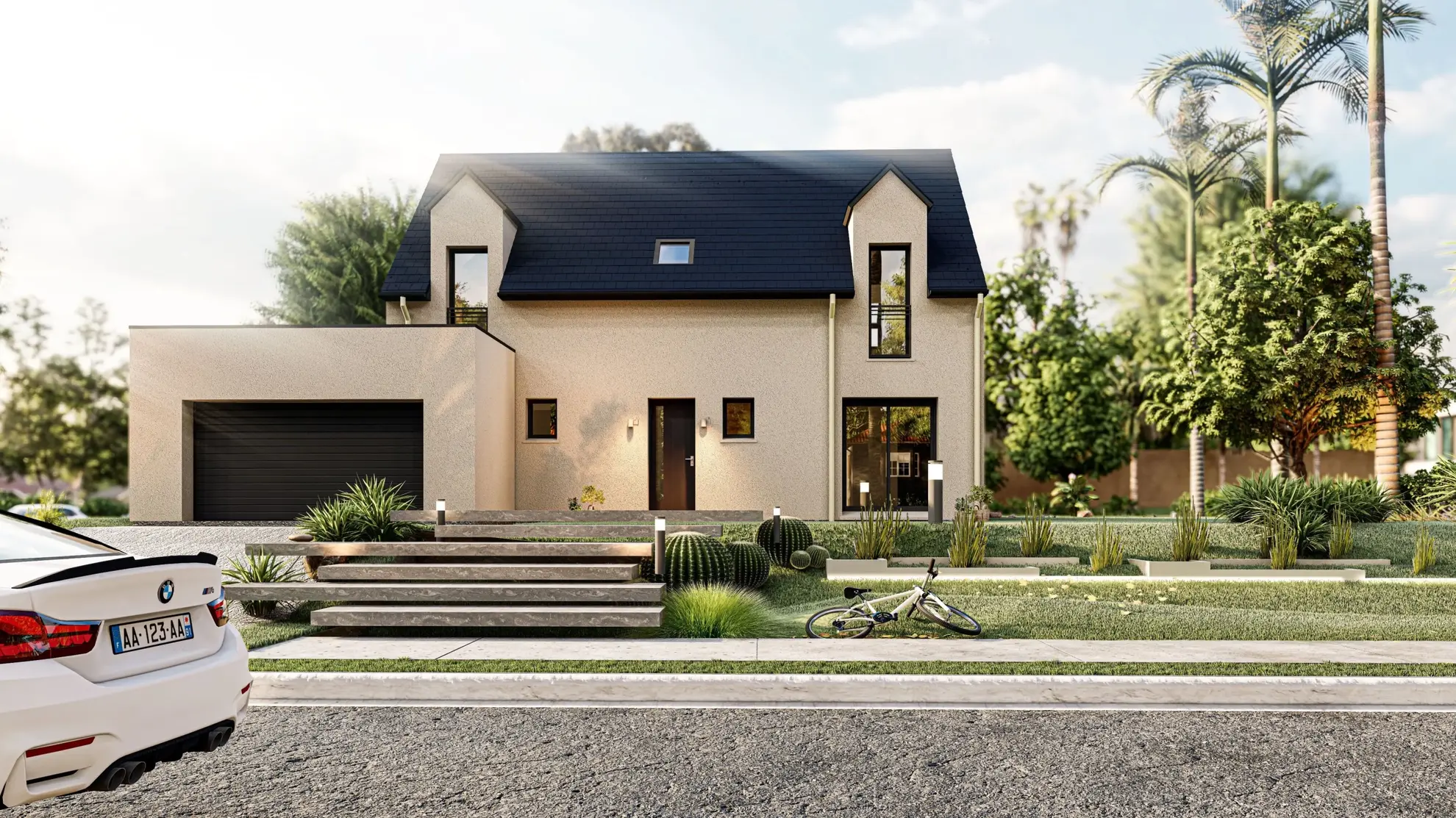 Maison avec terrain à Beynes – 4 chambres, environnement calme et exposition idéale 