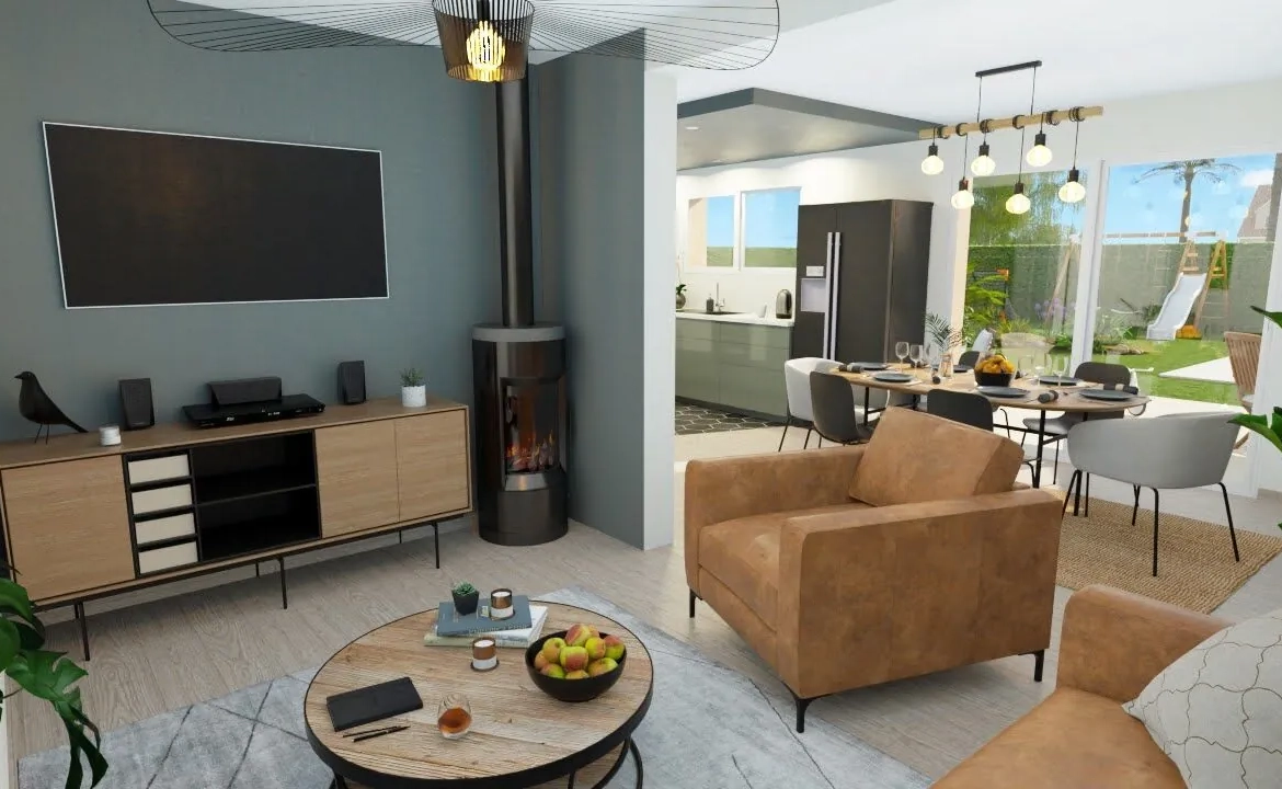 Maison neuve 4 chambres à Toulenne, secteur calme et convivial 