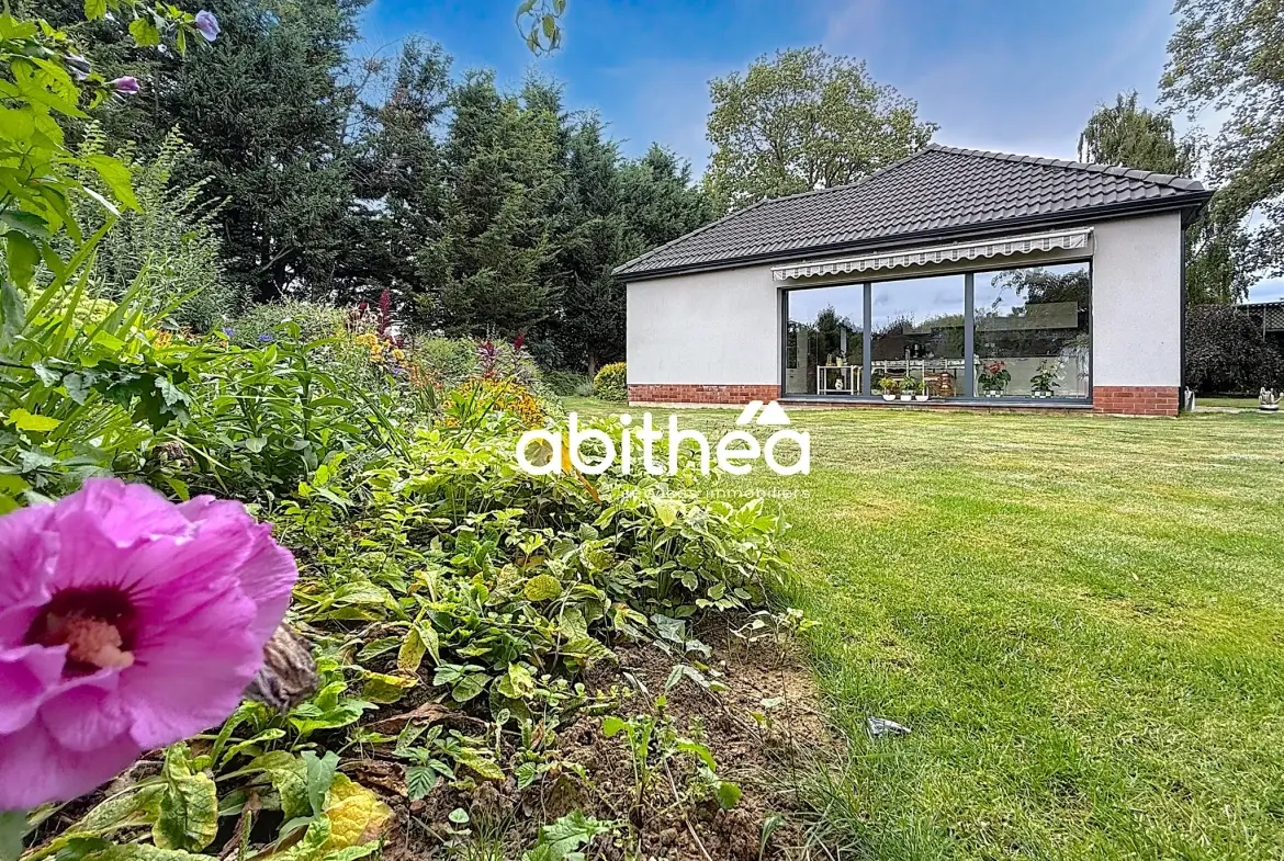 Maison individuelle moderne avec jardin et dépendance à Goeulzin 