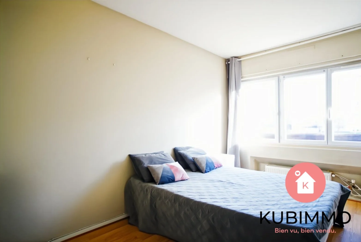 Appartement T3 à vendre à Meaux - 72 m² avec loggia, cave et stationnement sécurisé 