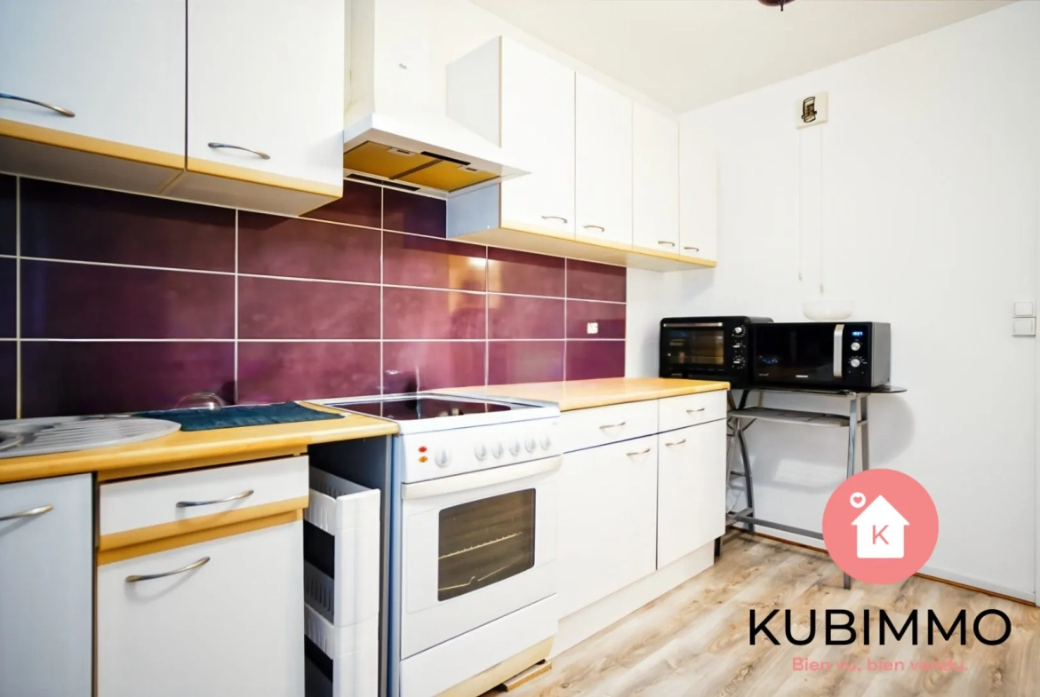 Appartement T3 à vendre à Meaux - 72 m² avec loggia, cave et stationnement sécurisé 