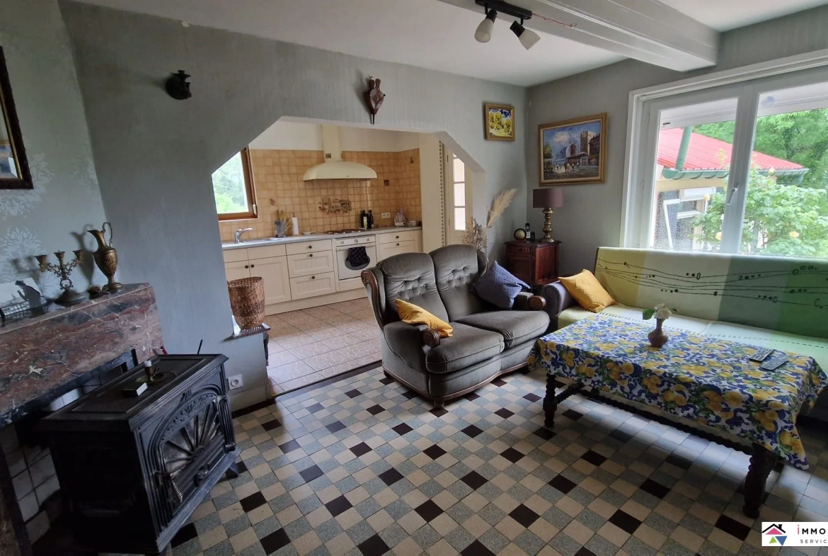 Maison spacieuse avec grand jardin à Ligny-sur-Canche 