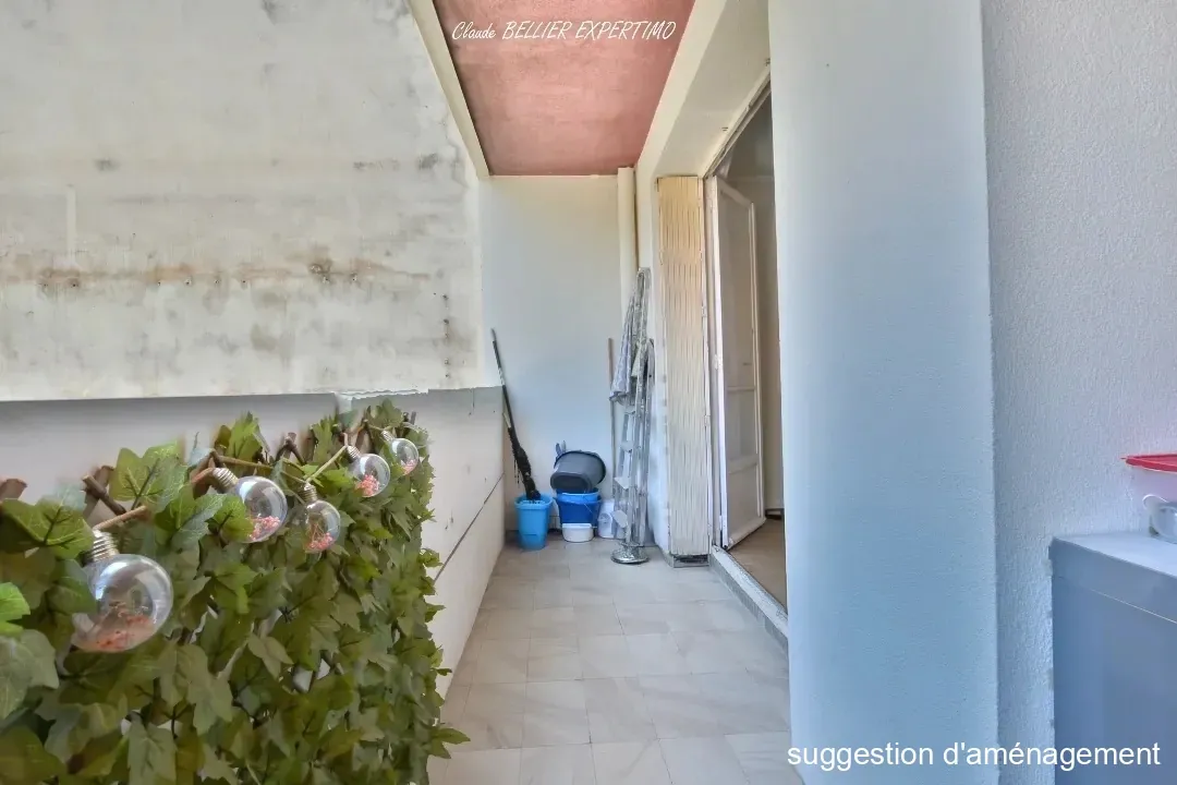 Appartement T3 de 68 m² avec parking sécurisé à Marseille 13004 
