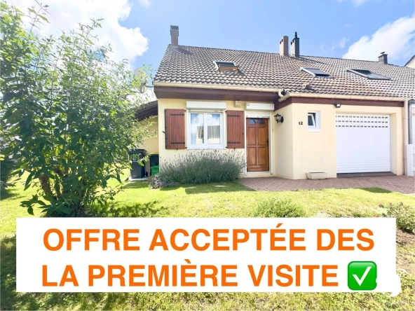 Maison semi-individuelle à vendre proche de Cambrai avec jardin et garage