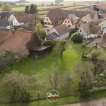 Terrain constructible à Forstheim de 1184 m² au calme en Alsace Nord