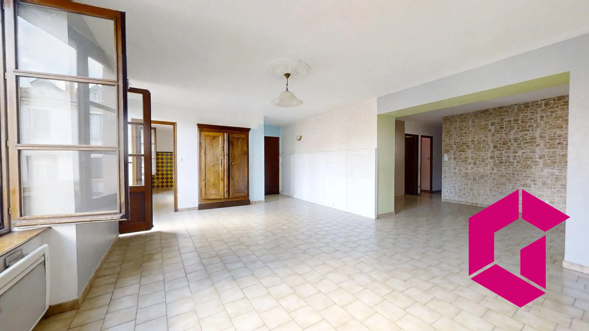Appartement T5 avec balcon à vendre à Annonay - 120 m² 