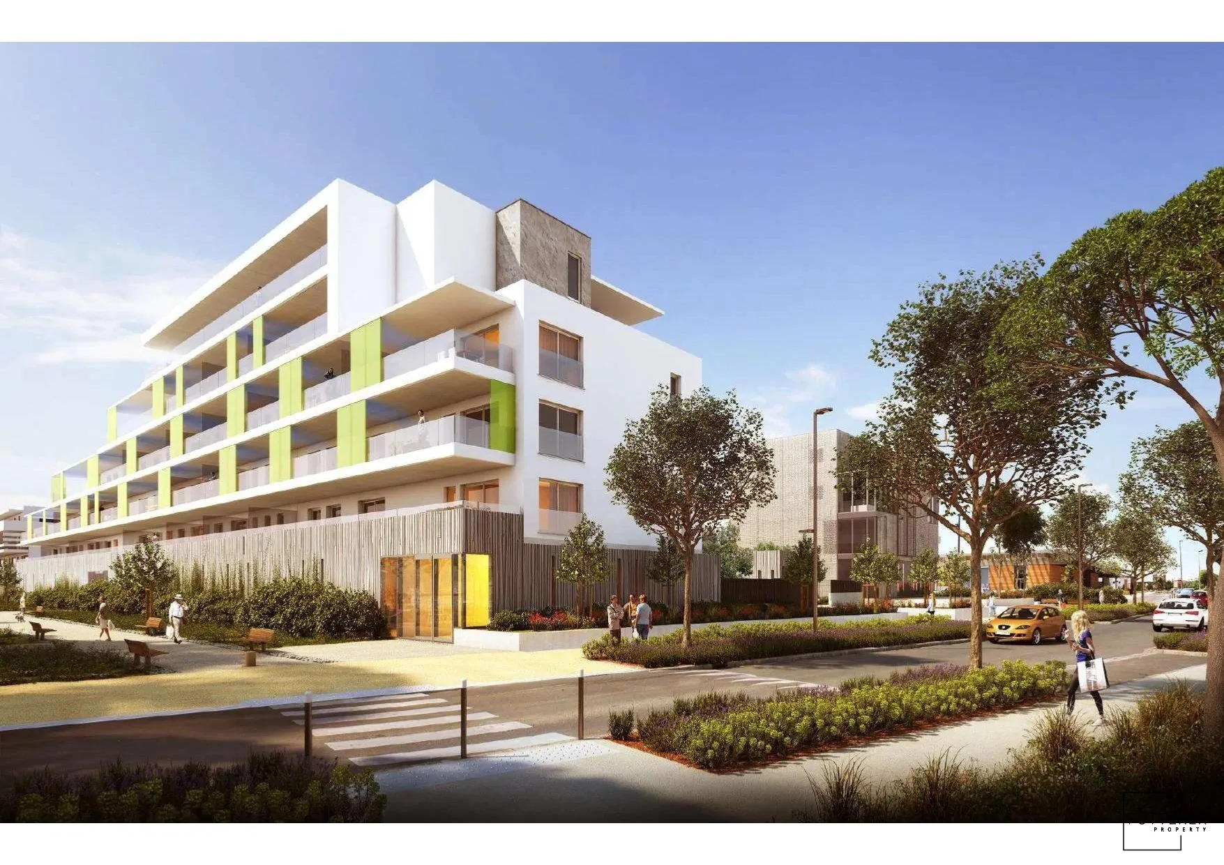 Appartement T2 avec terrasse à Narbonne, livraison juin 2024, résidence récente 