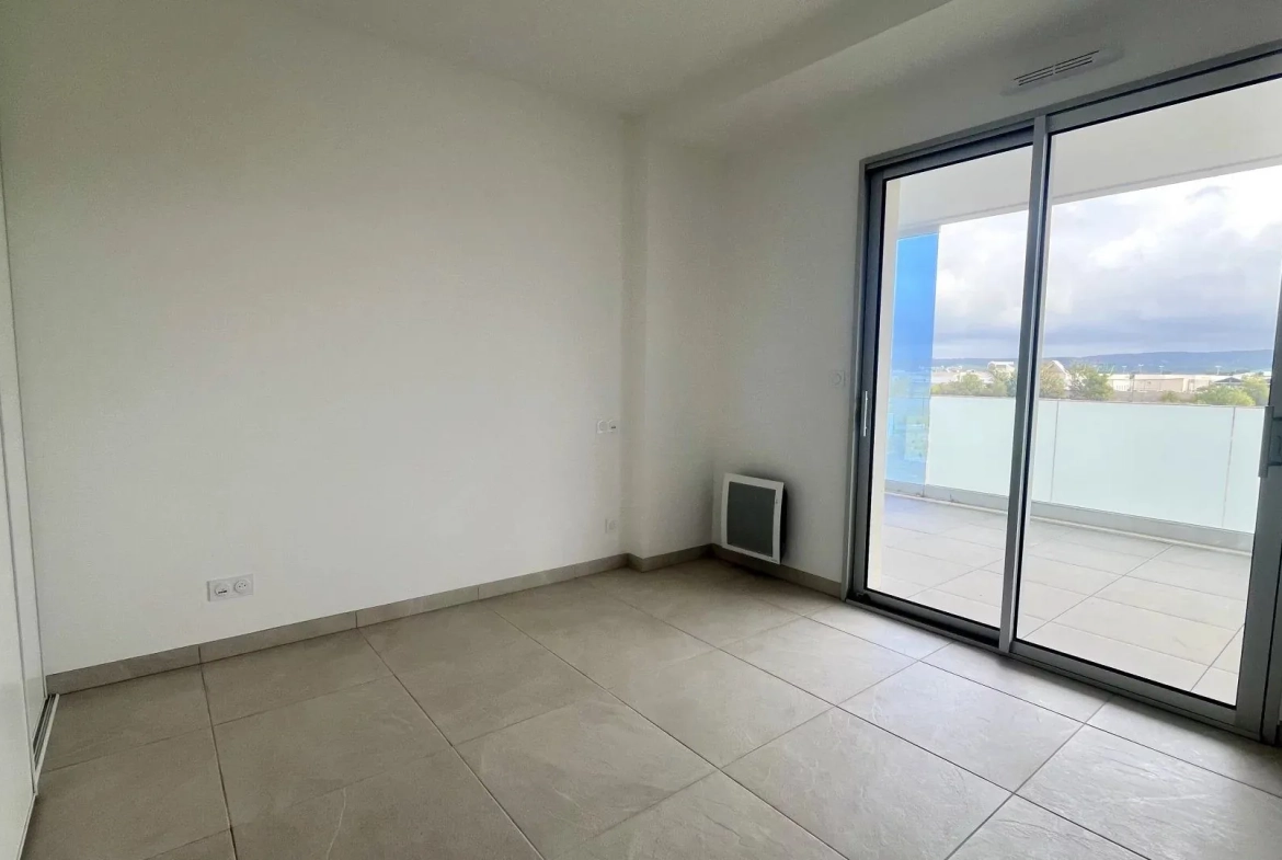 Appartement T2 avec terrasse à Narbonne, livraison juin 2024, résidence récente 