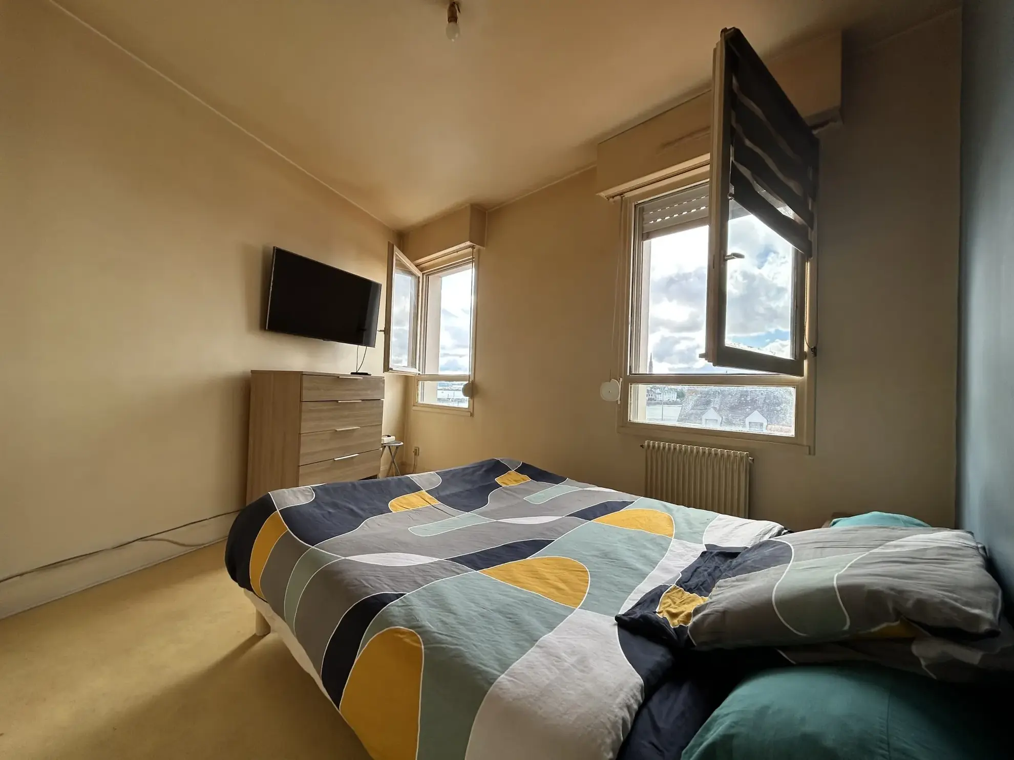 Appartement T3 traversant à Douarnenez Tréboul, proche plages et commerces 