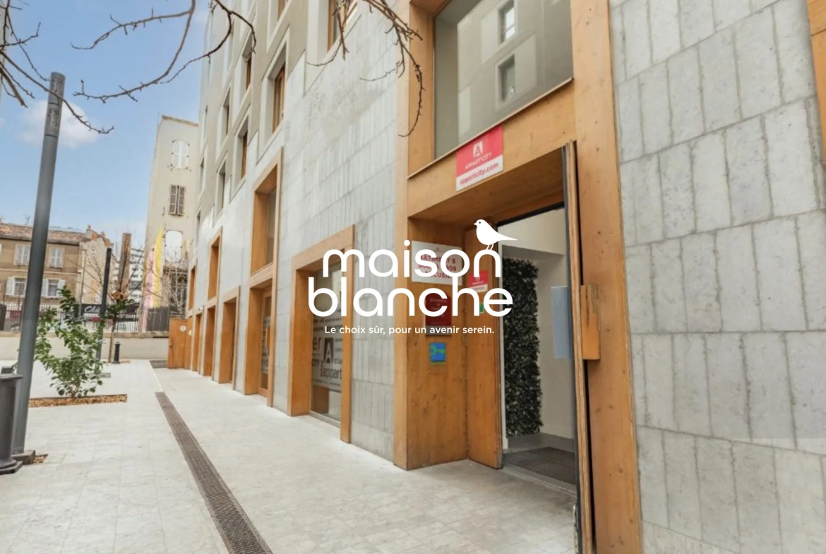 Investissez dans un appartement T1 LMNP à Marseille avec bail commercial sécurisé 