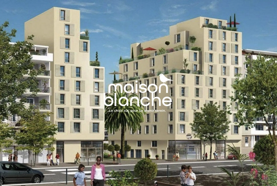 Investissez dans un appartement T1 LMNP à Marseille avec bail commercial sécurisé 
