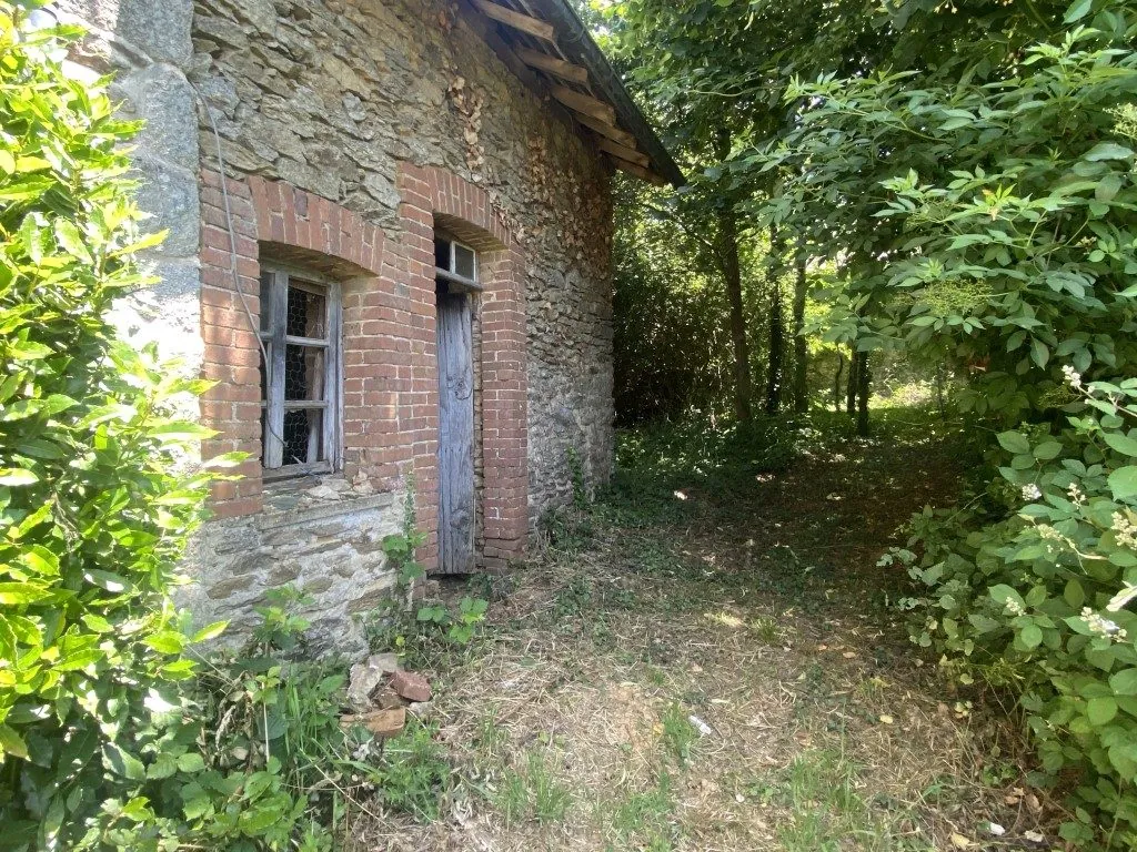 Propriété en pierre à Châteauneuf-la-Forêt avec terrain et dépendances 