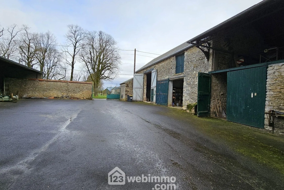 Ancienne ferme à rénover de 264 m² avec dépendances à La Chapelle-la-Reine 
