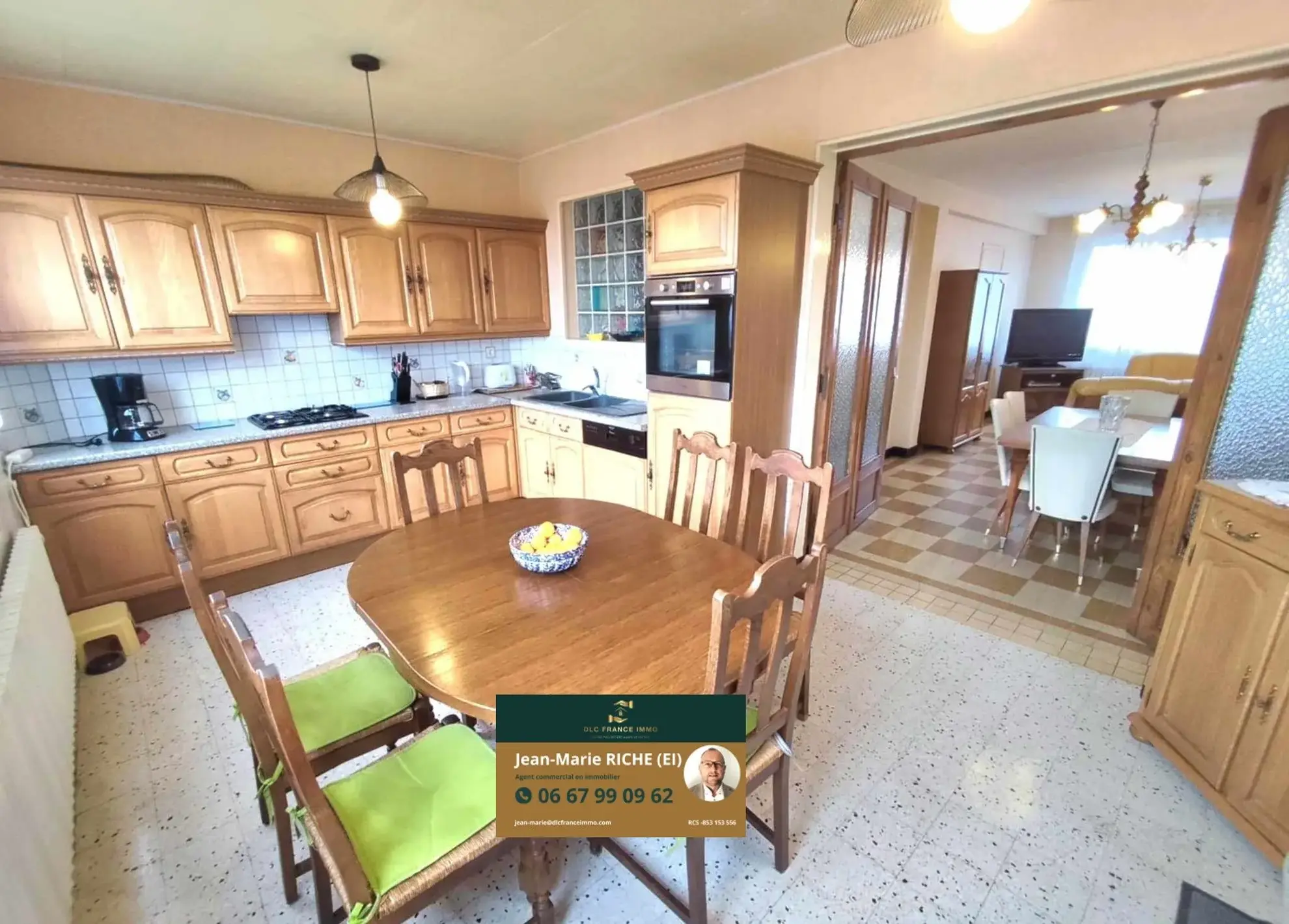 Maison semi-individuelle à vendre à Berlaimont avec jardin et garage 