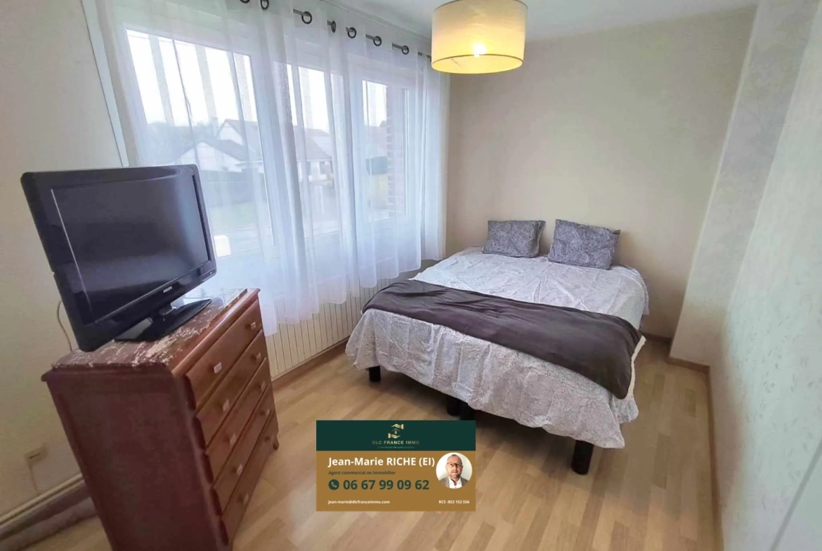 Maison semi-individuelle à vendre à Berlaimont avec jardin et garage 