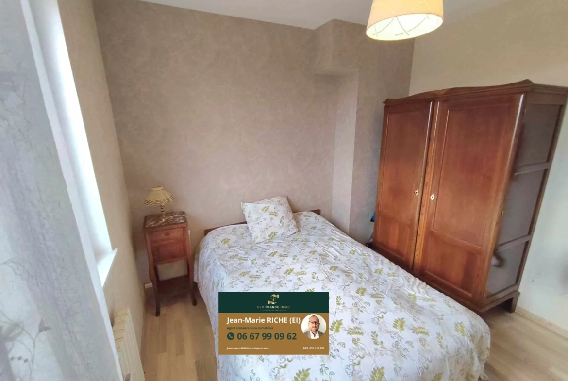 Maison semi-individuelle à vendre à Berlaimont avec jardin et garage 