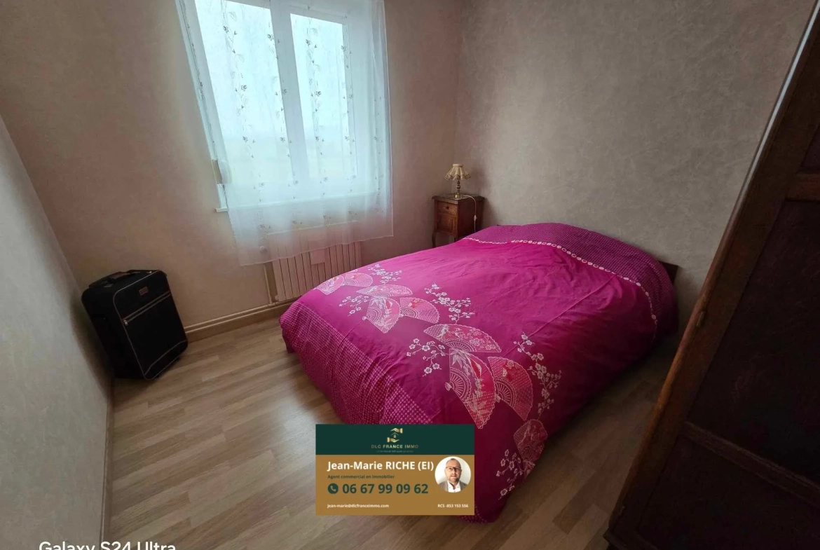 Maison semi-individuelle à vendre à Berlaimont avec jardin et garage 