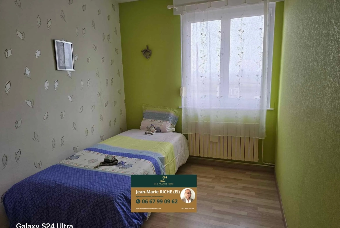 Maison semi-individuelle à vendre à Berlaimont avec jardin et garage 
