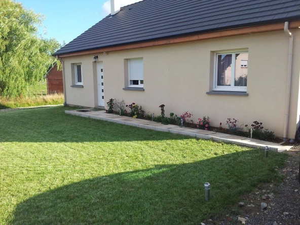 Projet de construction maison neuve 3 chambres à Ham avec performance énergétique