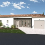 Maison neuve de 89 m² avec 3 chambres à Iteuil, moderne et fonctionnelle