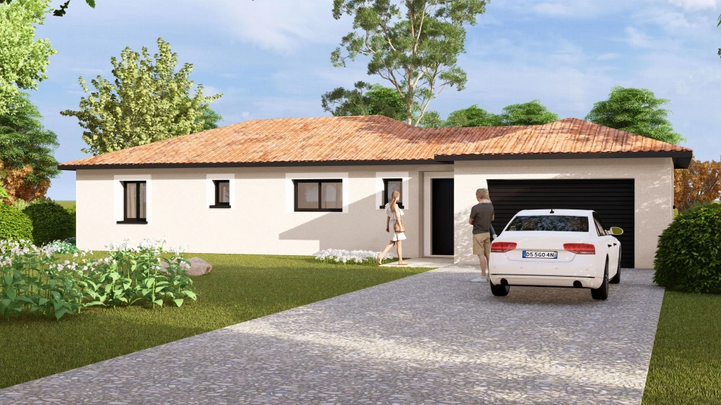 Construisez votre maison moderne de 95 m² à Crêches-sur-Saône avec vue imprenable