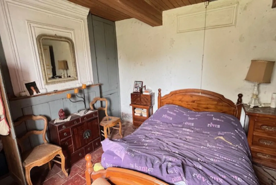 Ferme à rénover avec dépendances et grand espace en pleine campagne près de Réalmont 