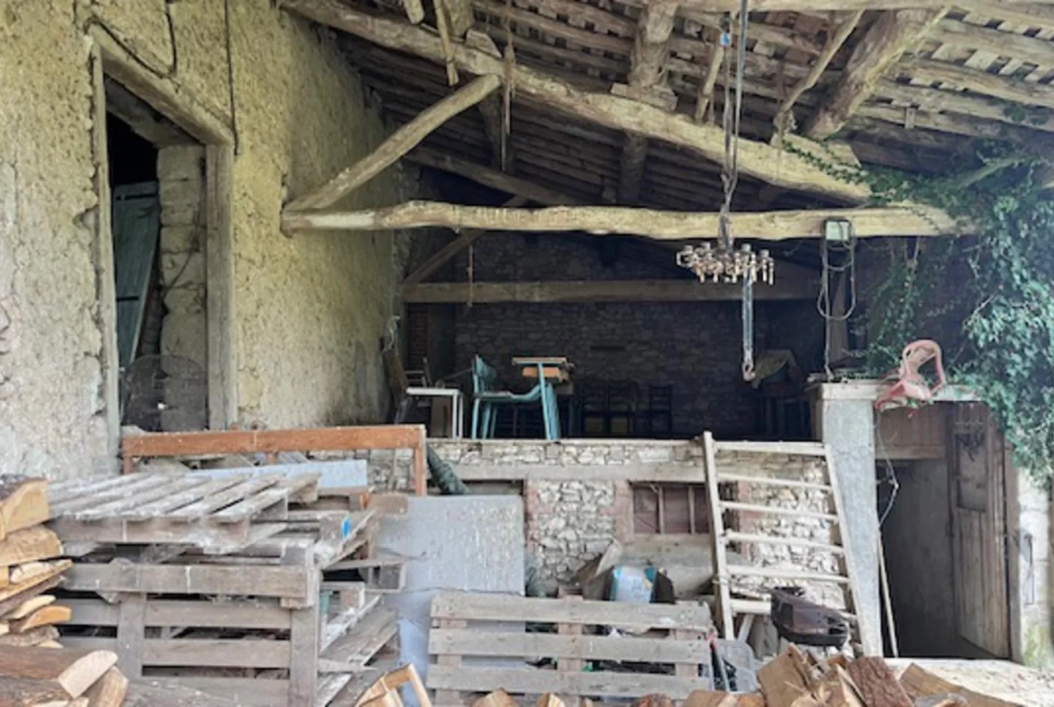 Ferme à rénover avec dépendances et grand espace en pleine campagne près de Réalmont 