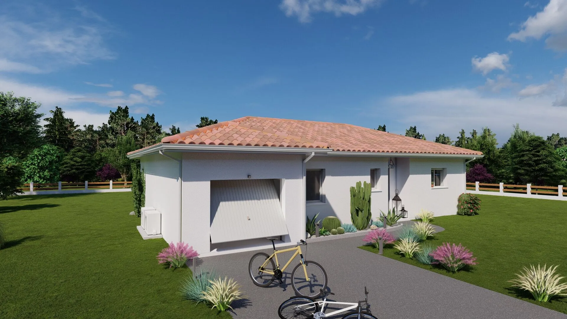 Maison neuve 3 chambres de 95 m² à Ychoux - Projet sur-mesure 