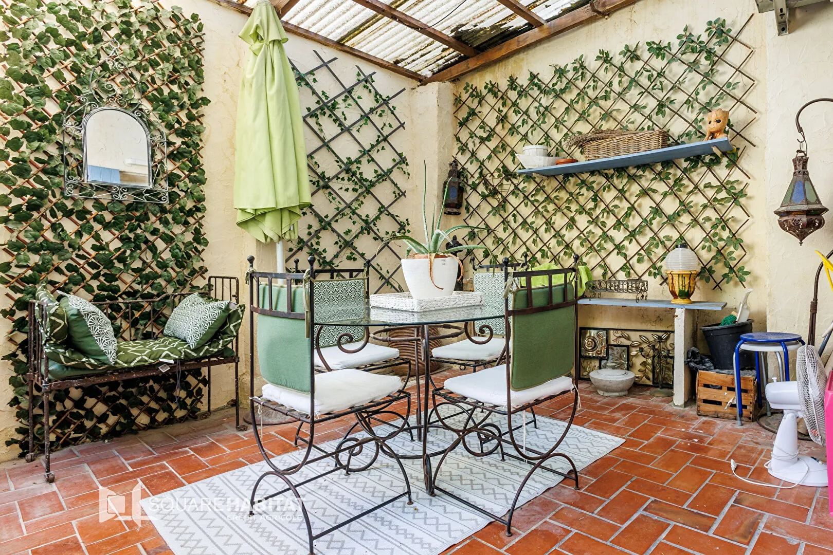 Maison à vendre à Aubignan – 3 chambres, jardin et terrasse, rénovée et équipée 